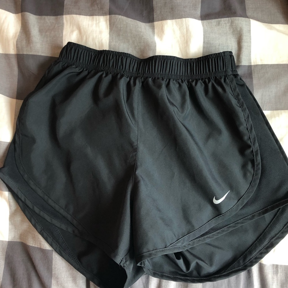Nike Dri-Fit Tiempo Black Running Shorts